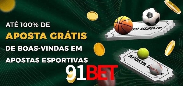 91bet Ate 100% de Aposta Gratis